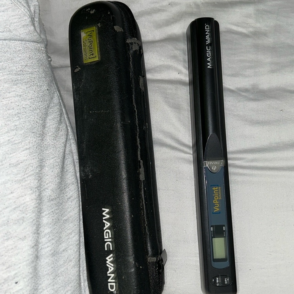 Magic wand, SD scanner